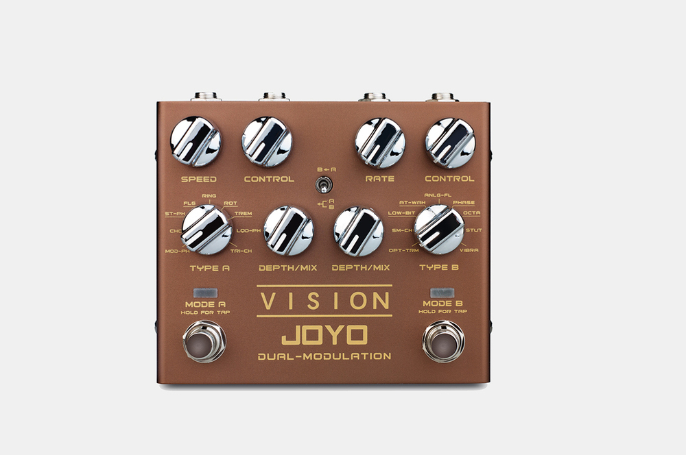 Моделирующая и специальная педаль эффектов Joyo R-09-VISION-MODULATE