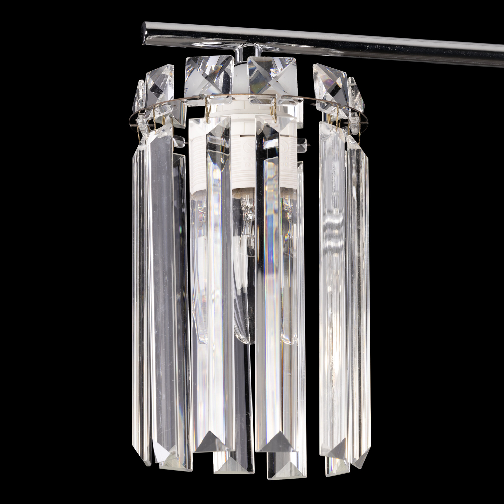 Citilux AXIS CL313281 Люстра хрустальная потолочная Хром