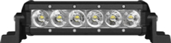 Светодиодная фара дальнего света РИФ 192 мм 18W LED с высокой яркостью 1008 лм, IP67, для автомобилей, долговечность 50000 часов