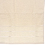 Полотенце махровое 50*90см «LUNA» цвет бежевый 01020 плотность 360гр/м2