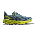 Кроссовки мужские HOKA M SPEEDGOAT 5 WIDE Stone Blue / Dark Citron