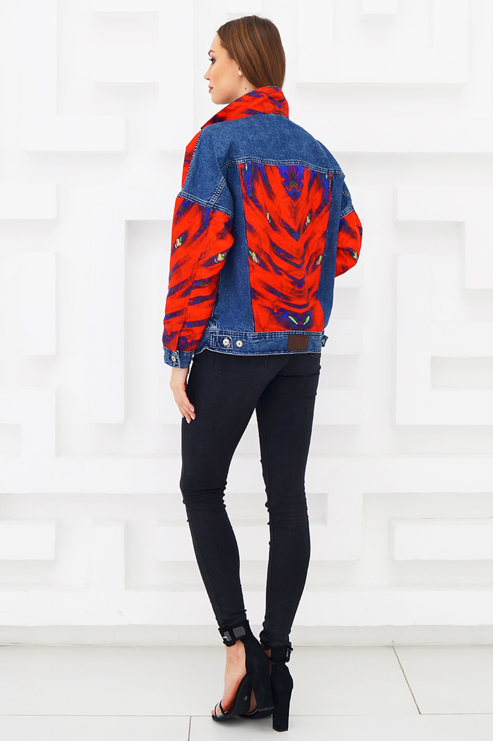 LIGVIANNI Джинсовая куртка Denim Jacket Fire