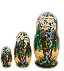 Народные промыслы МР-16/ 3-A Матрешка 3м «Мария с курицей»