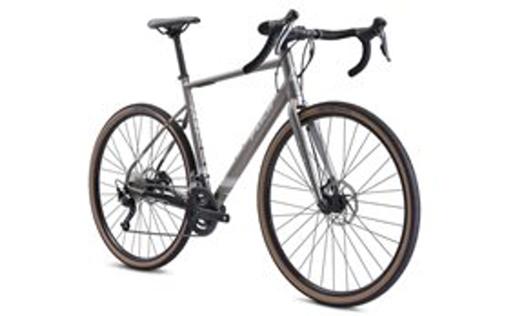 Велосипед Fuji 2024 GRAVEL мод. JARI 2.5 A2-SL р. 48 цвет матовый серый