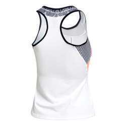 Женская теннисная майка Lucky in Love Long Live Summer Tank Top Women - White, Blue