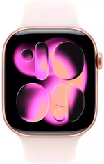 Смарт-часы Apple Series 11 S/M 42 мм розовое золото-розовый