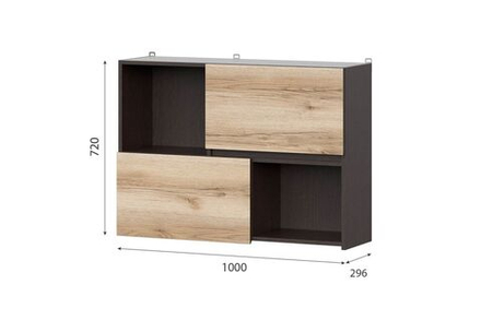 Берген (Мебельный фонд) 10в2 Шкаф барный 1000мм