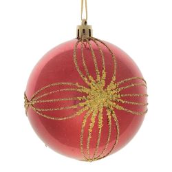 GAEM Набор из 12шт Украшение новогоднее "Шар", D 8 см, L35 W27 H8,5 см