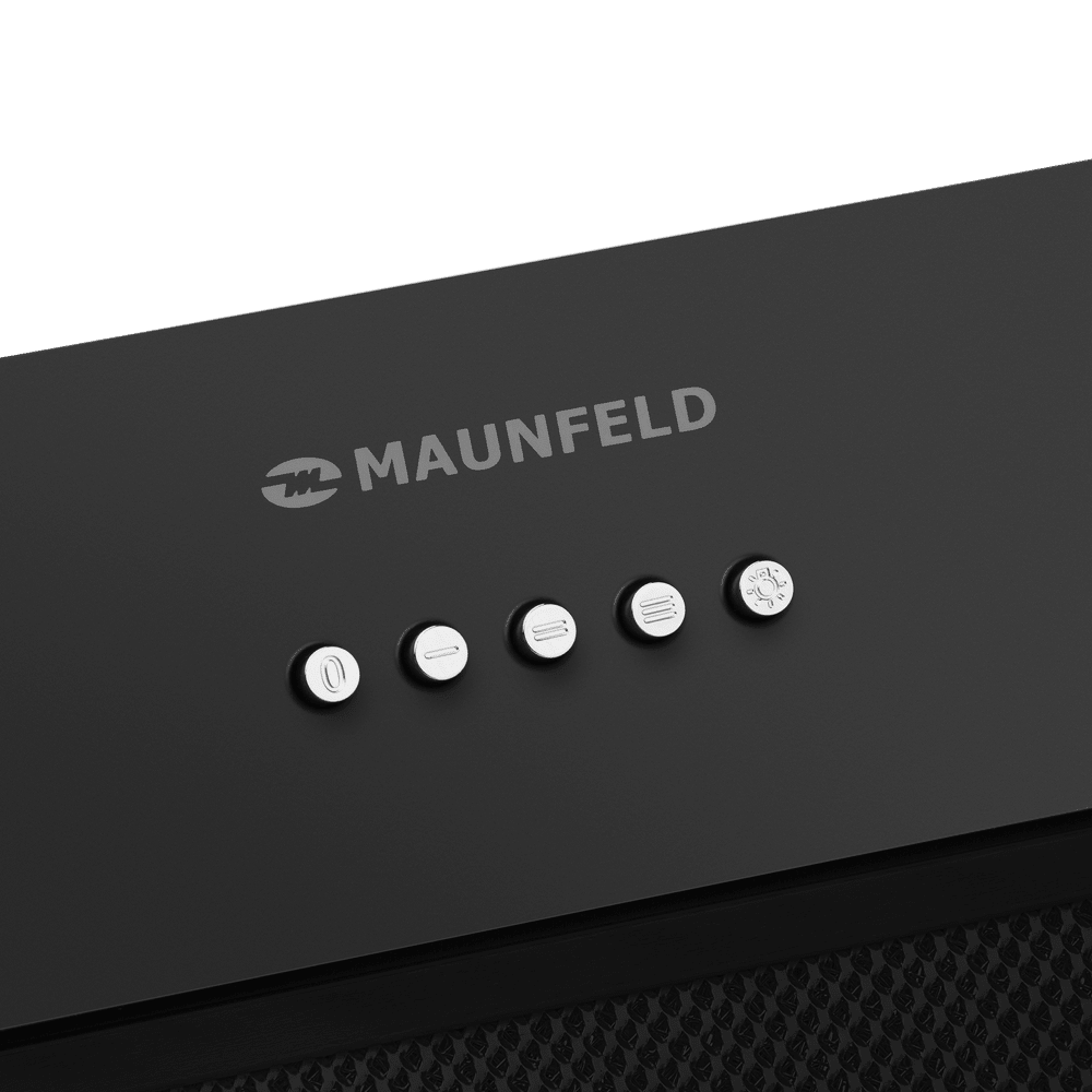 Встраиваемая вытяжка Maunfeld UNO 60 POWER BLACK