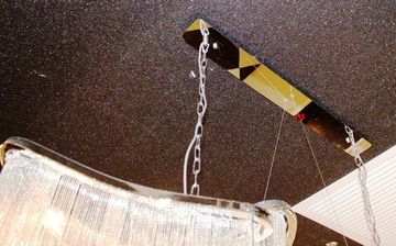 chandelier TERZANI Atlantis ( gold + 200 cm )