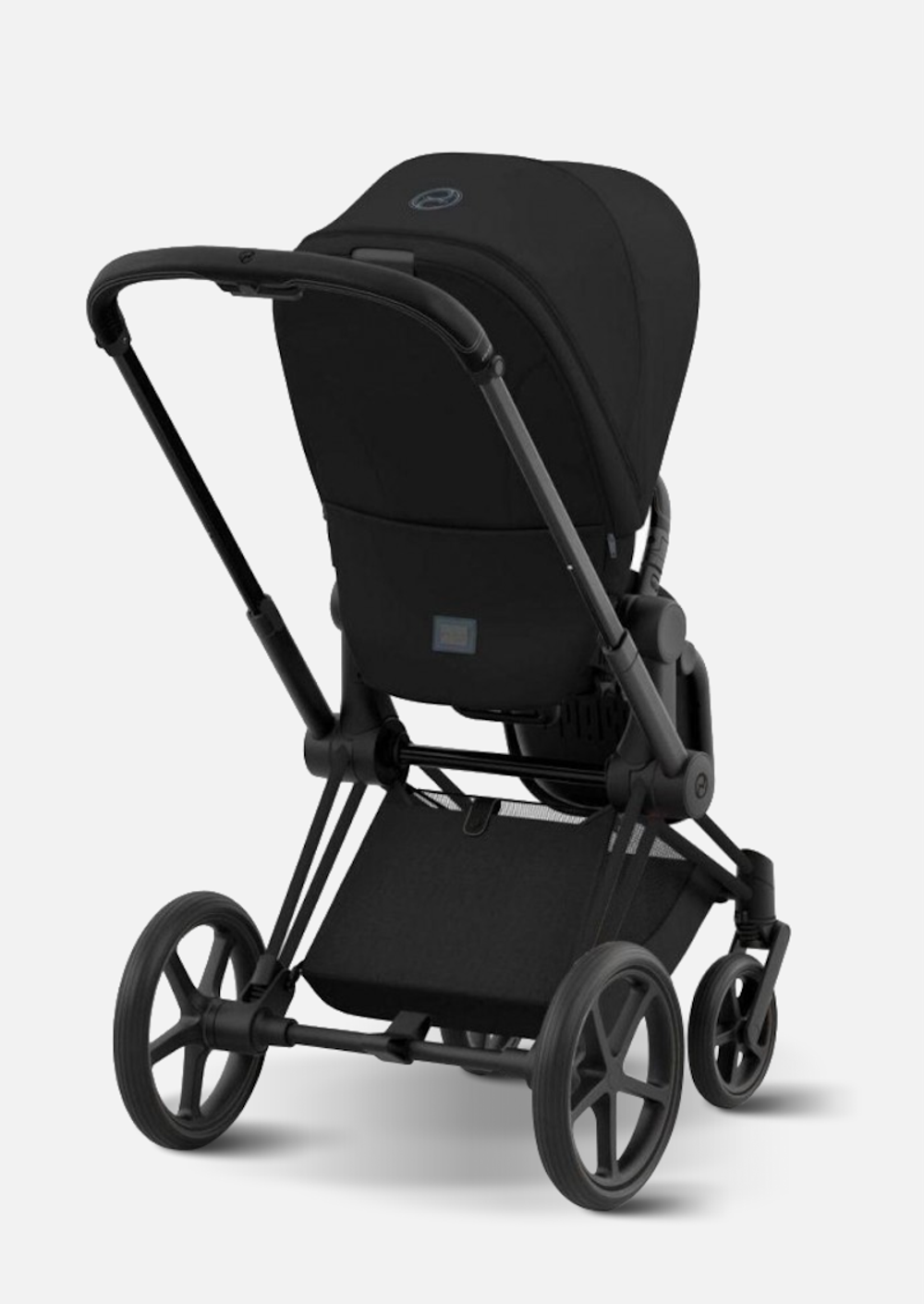 Cybex Детская коляска Priam IV Matt Black 2 в 1 цвет Sepia Black
