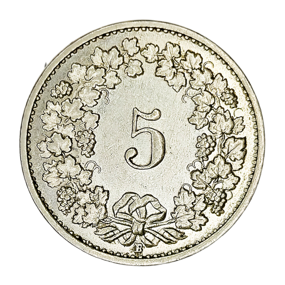 Switzerland, 5 Rappen, 1941 – Libertas Series, XF