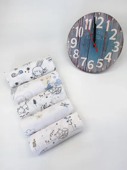 Пеленки бязь Daisy 5 шт 75х120 см