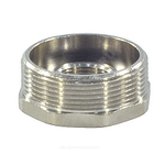 Футорка латунь никель Ду 15х10 (1/2"х3/8") НР/ВР SantechSystems
