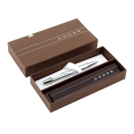 Черная шариковая ручка Cross Nile Satin Chrome