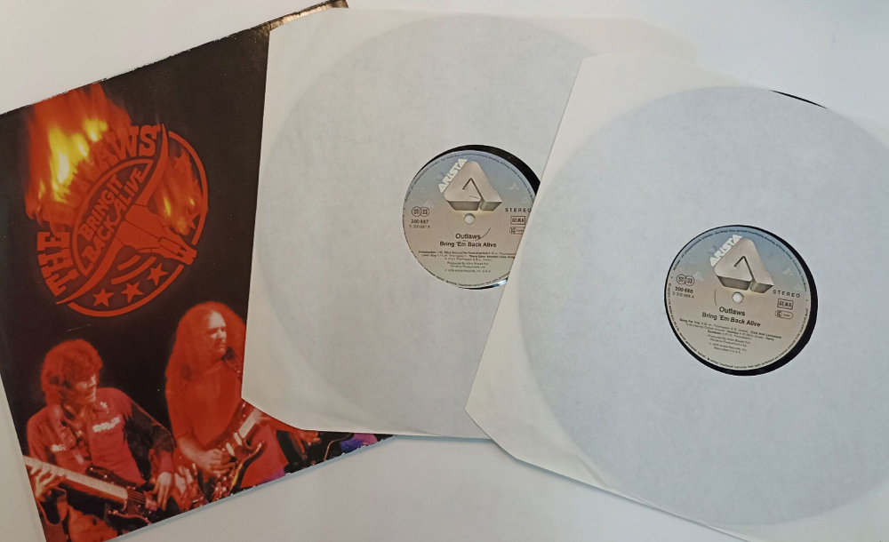 Винтажная виниловая пластинка LP Outlaws Bring It Back Alive (Germany)