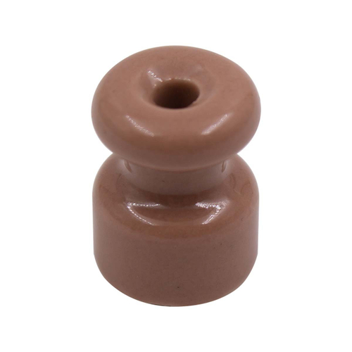 Изолятор для наружного монтажа R, керамика, цвет Капучино (50 шт/уп) R1-551-016-50