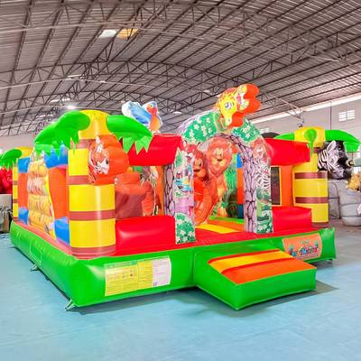 Коммерческий батут «Сафари-экскурсия-2 без горки» 5*4*2.5