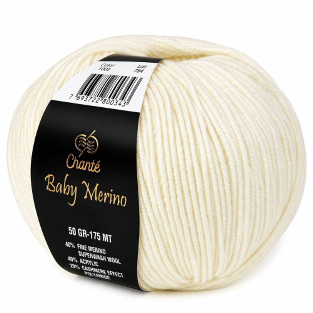Пряжа Chante Baby Merino (1003)