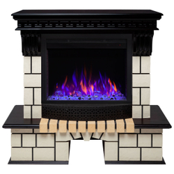 Электрокамин RealFlame Stone AO античный дуб античный дуб с очагом Saphir 25,5