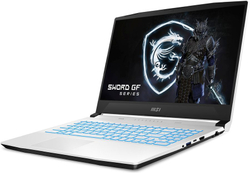 Ноутбук MSI Sword 15 A12UE-487XRU, 15.6", IPS, Intel Core i7 12700H 2.1ГГц, 16ГБ, 512ГБ SSD, NVIDIA GeForce RTX 3060 для ноутбуков - 6144 Мб, Free DOS, 9S7-158333-487, белый