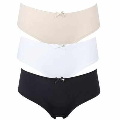 Набор из 3 разноцветных трусиков-шортов Olivia (Размер: S) (Цвет: разноцветный)