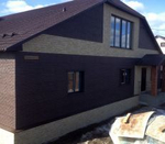 Фасадная панель Docke BERG Коричневый 1015*434мм 0,44м2