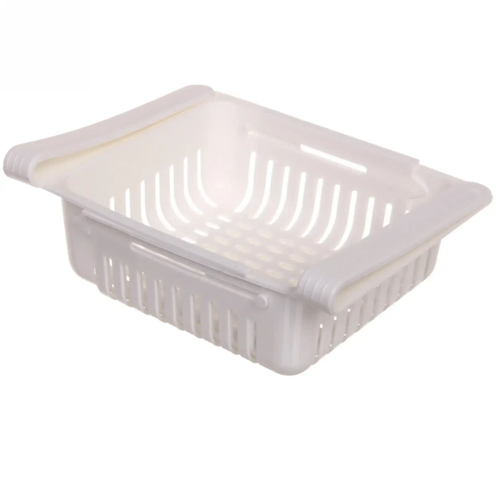 Полка пластиковая в холодильник раздвижная 20,5/28,5*16*6,5см