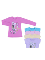 Лонгслив цв в ассорт р.104 (Счастливая малинка)