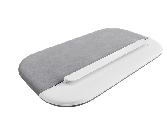 Мягкий чехол для бортика KIDI soft антивандальная ткань (серый)