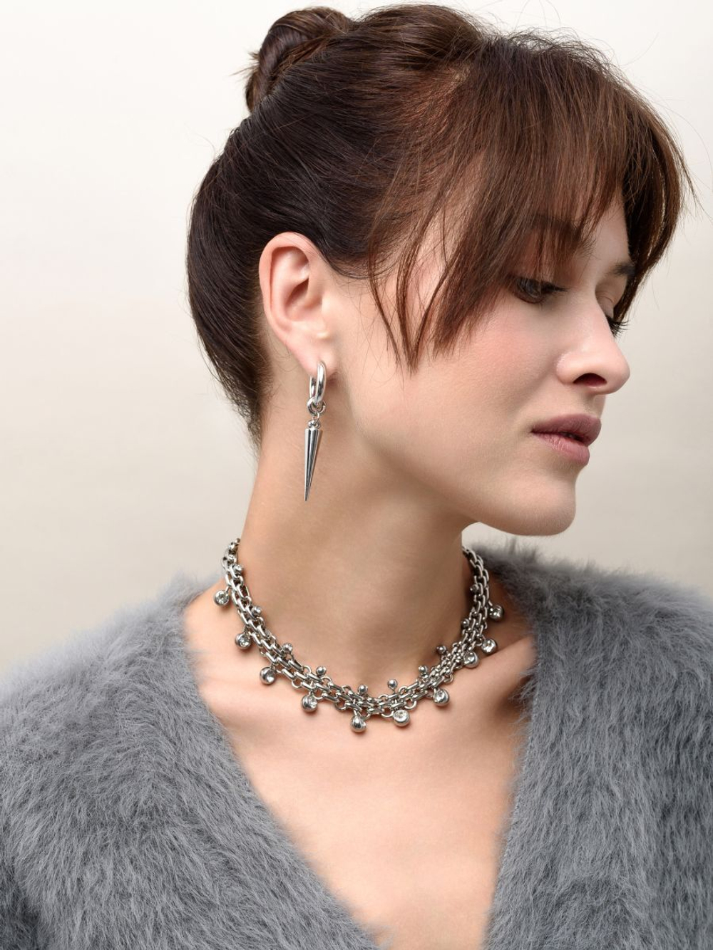 Цепь "Piercing" Silver