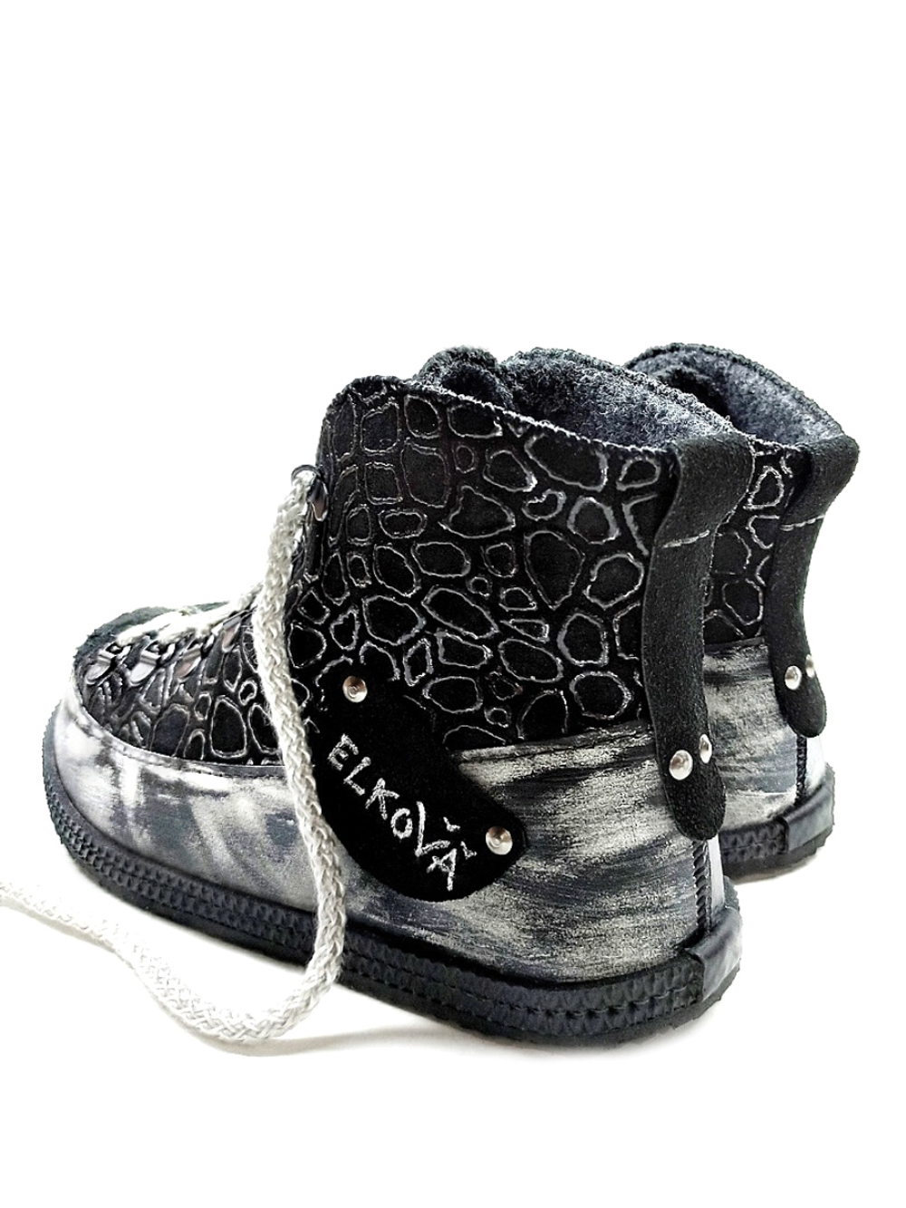 Ботинки "Чернёное серебро"