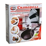 Сковорода 26*6см со съемной ручкой и стекл. крышкой «Традиция» с266а