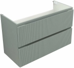 Тумба с раковиной Aquanet Джейн (Flat) 335436/329257 100 мисти грин