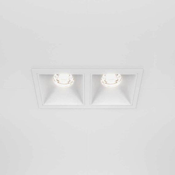 Встраиваемый светильник Maytoni Alfa LED DL043-02-10W4K-SQ-W