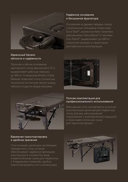 Массажный стол Master SUPREME складной