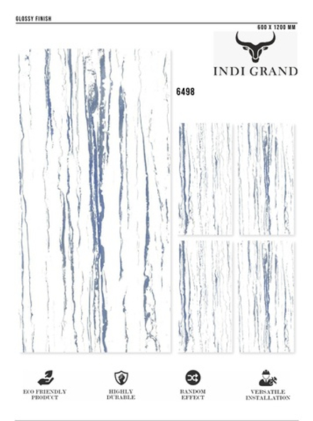 Керамогранит glossy №6, 60х120, 6498