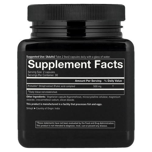 Youtheory, Men®, мумиё, 60 растительных капсул (250 мг в 1 капсуле)