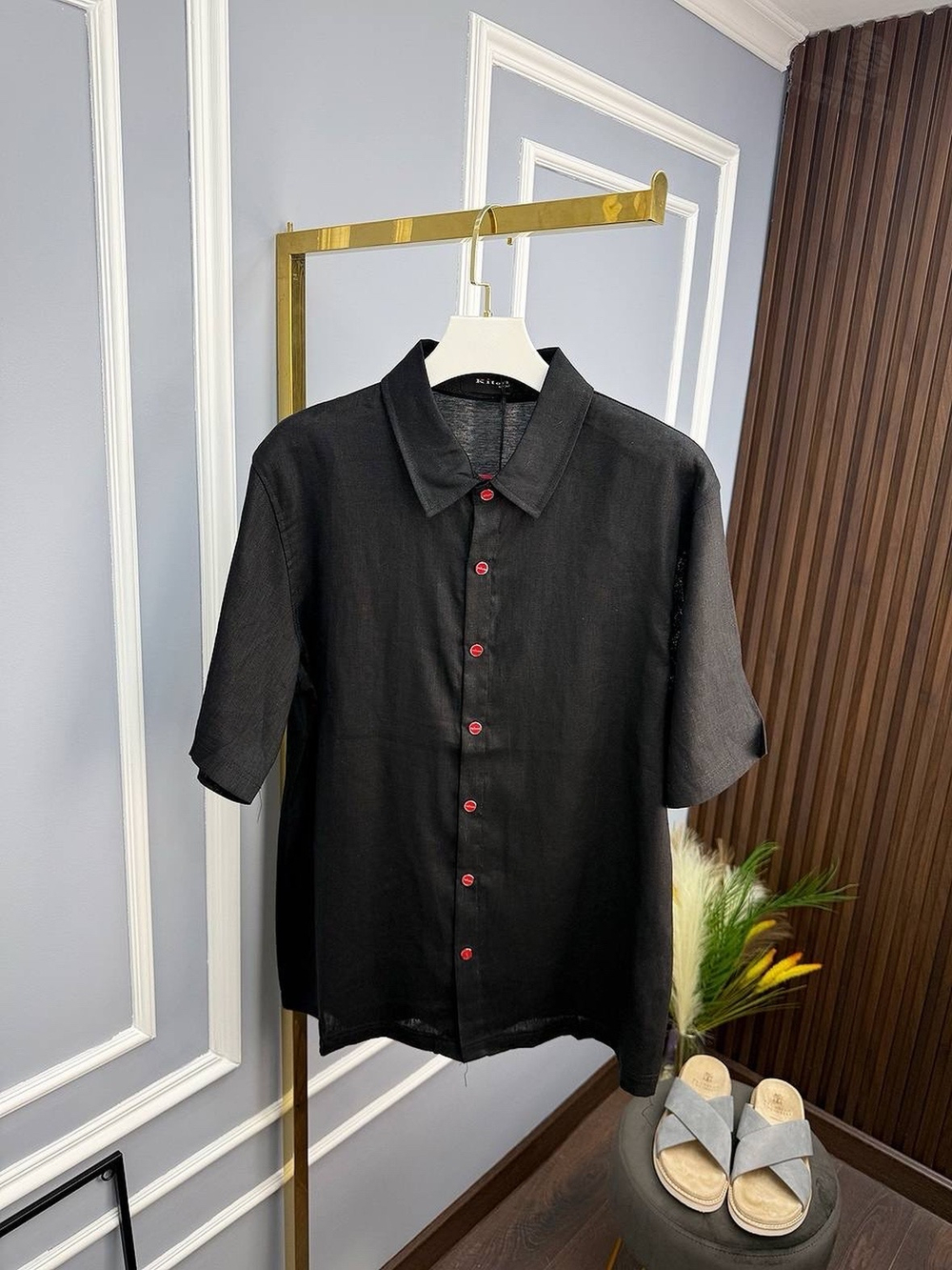 Льняной костюм Kiton