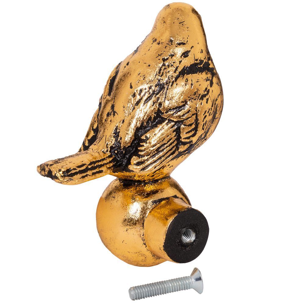 Ручка мебельная Зарничка Бронза