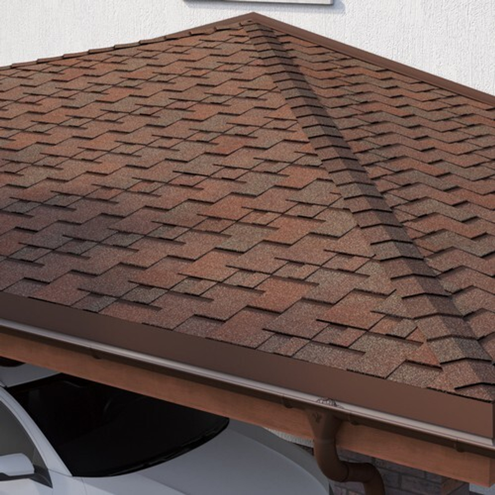 Черепица битумная гибкая Tegola BUSINESS UNICA LAZIO Nocciola 418