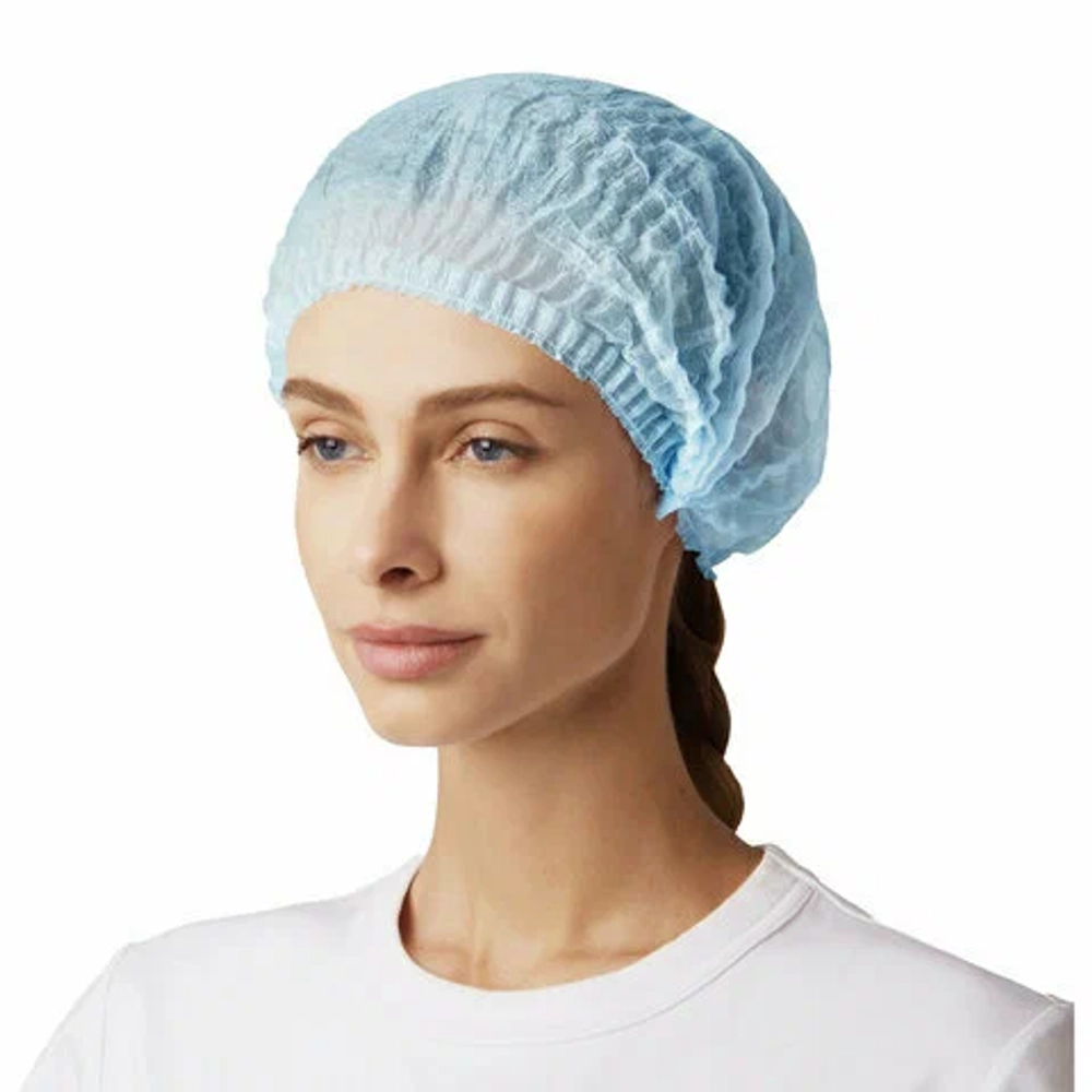 Шапочка "Шарлотта" голубая (100 шт)