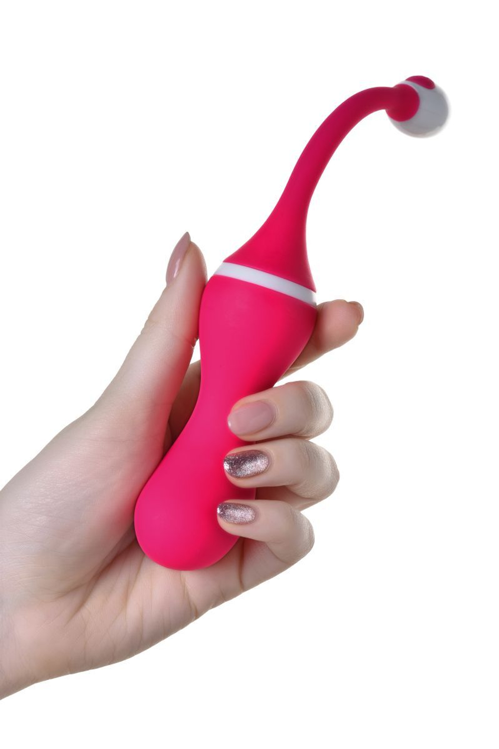 Розовые виброшарики с подогревом JOS VIKI