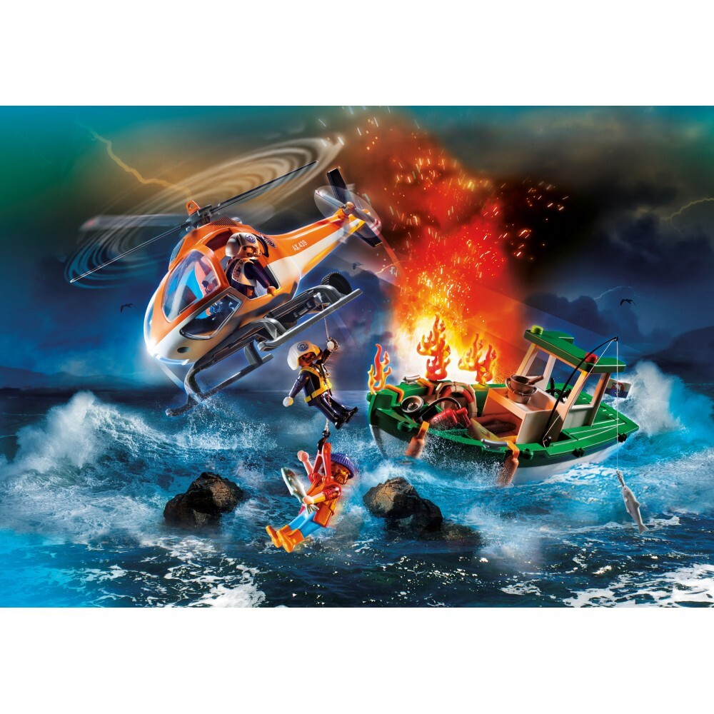 Playmobil - Миссия береговой пожарной службы по спасению 70491X / артикул   70491X  / GTIN 4008789704917