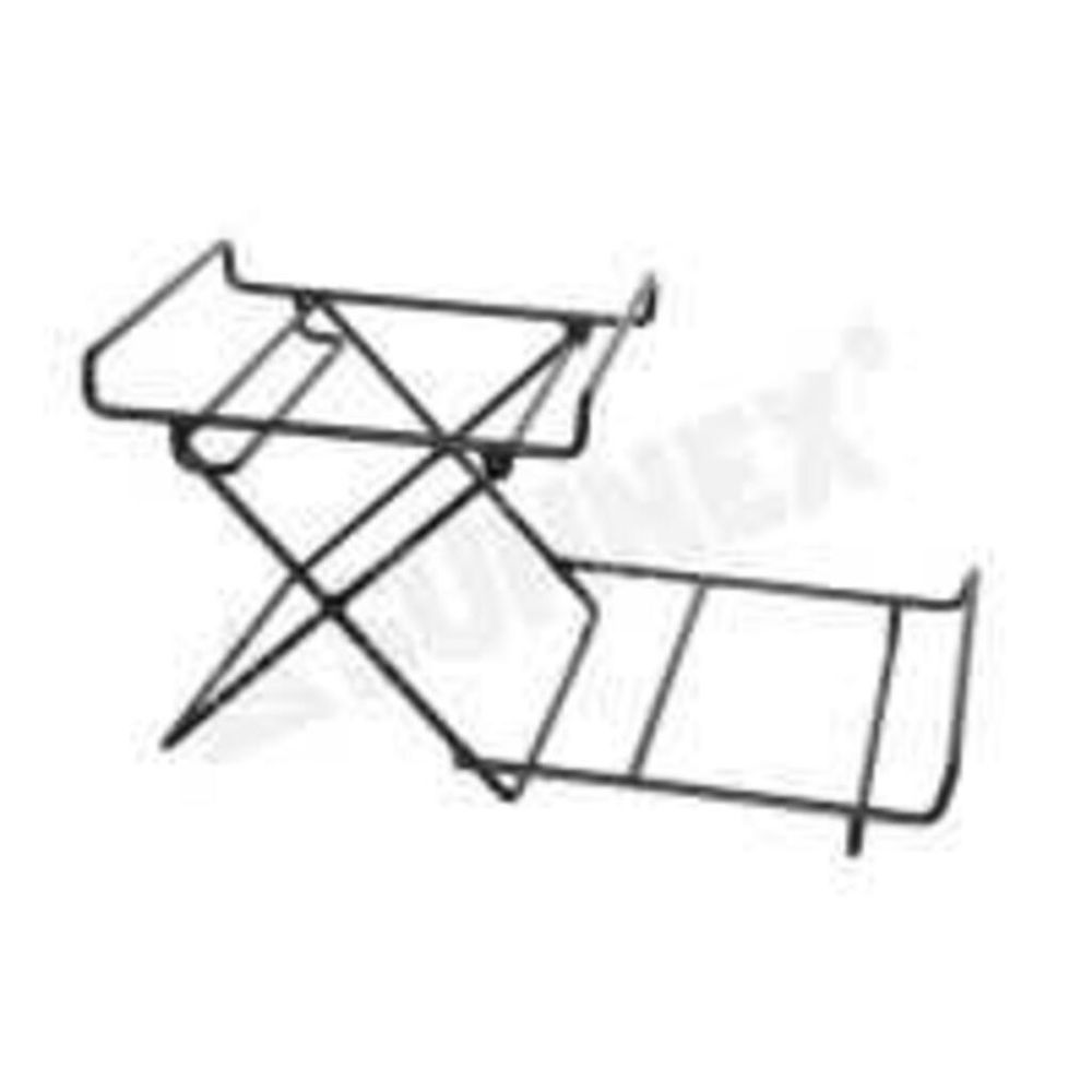 Подставка фуршетная горка 2 яруса для корзин 44,5*26*22 см нерж. SUNNEX