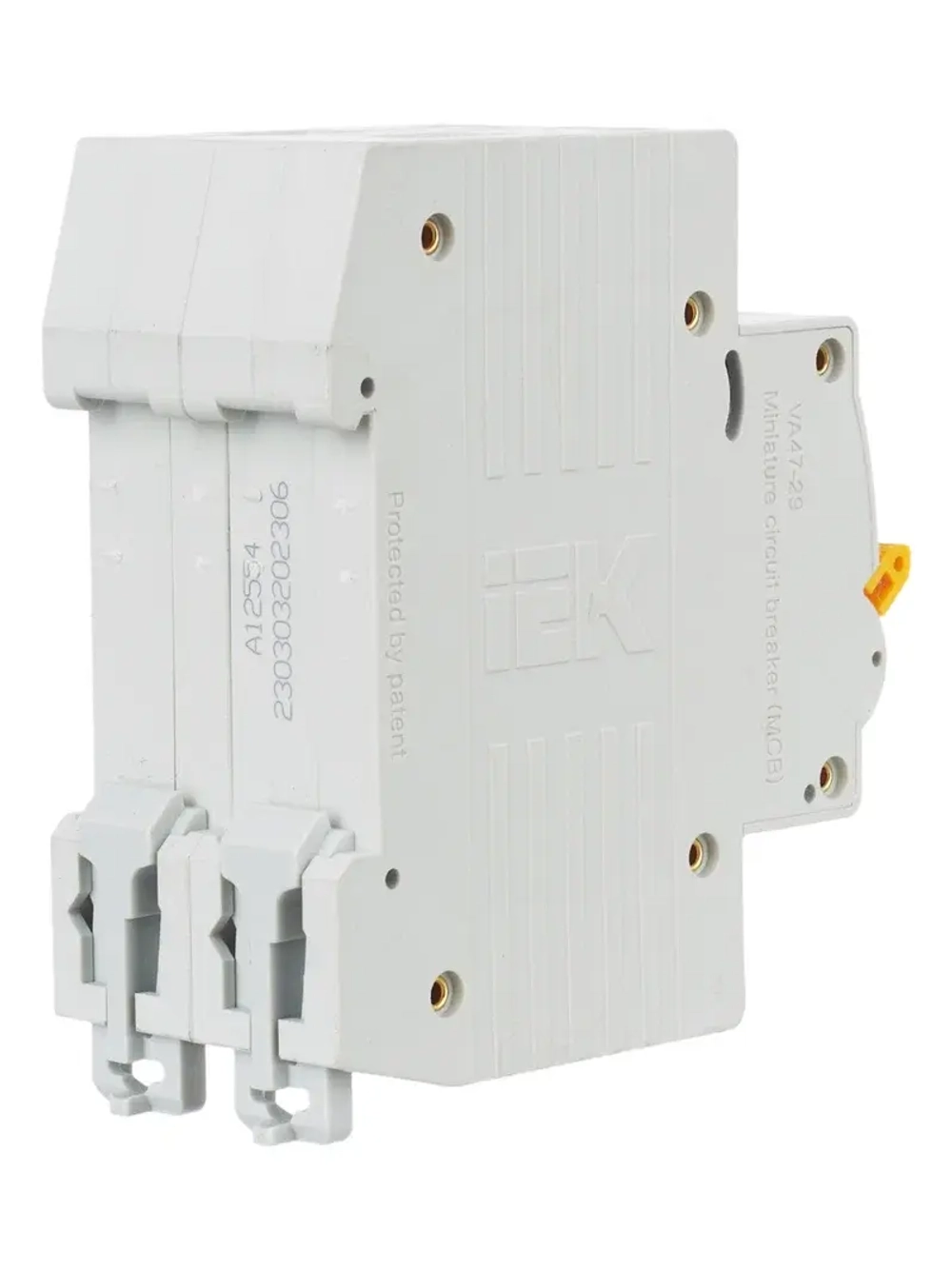 Автоматический выключатель IEK BA47-29 C, 6A, 2P, 400 V