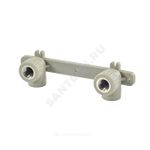 Планка монтажная PP-R серая Дн 20х1/2" ВР под смеситель VALFEX 10124020Г