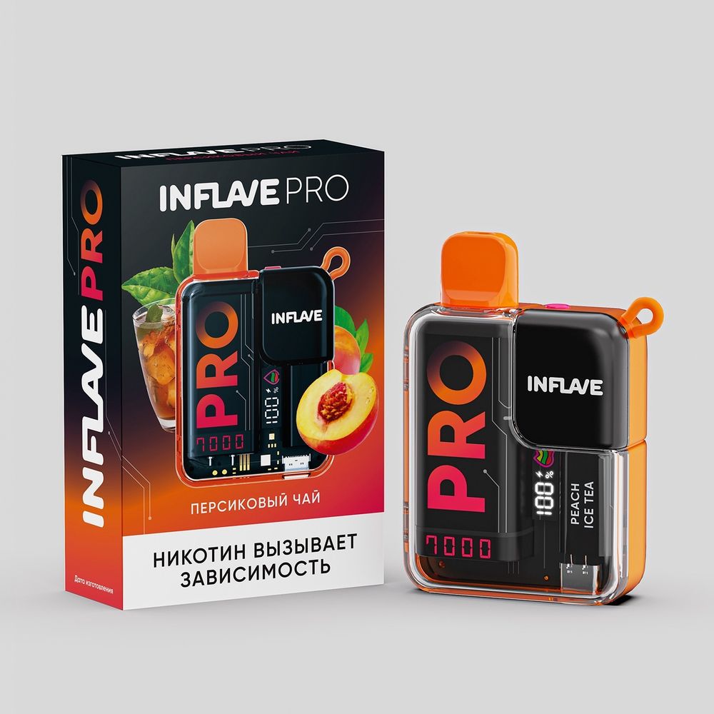 Inflave Pro 7000 - Персиковый чай