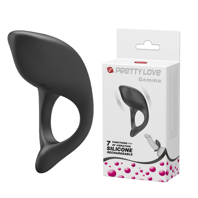 Эрекционное Виброкольцо Pretty Love Gemma