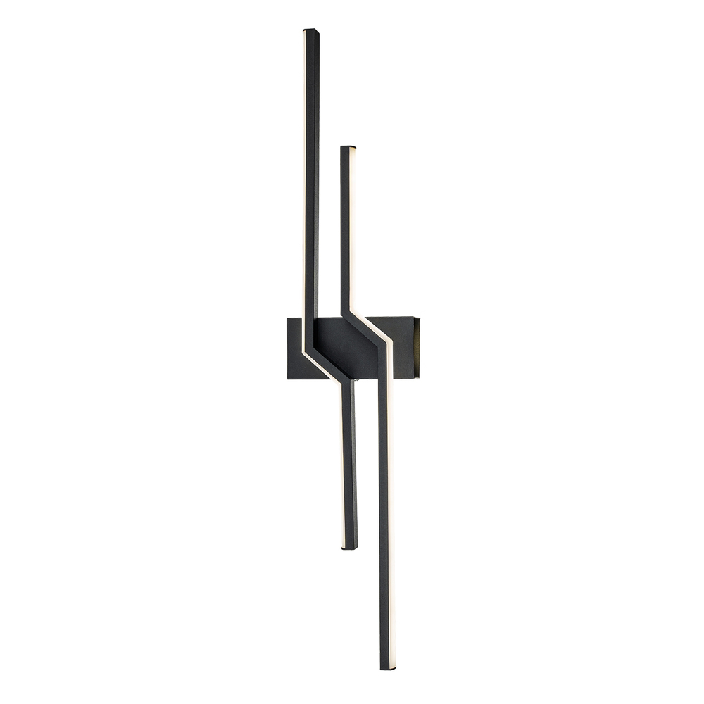 Настенный светодиодный светильник 20Вт, 1290Лм, 4000К, Ra>80, металл/силикон, белый/черный